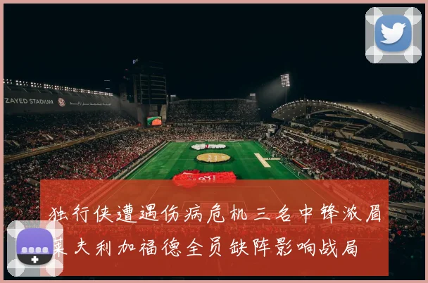 独行侠遭遇伤病危机三名中锋浓眉莱夫利加福德全员缺阵影响战局