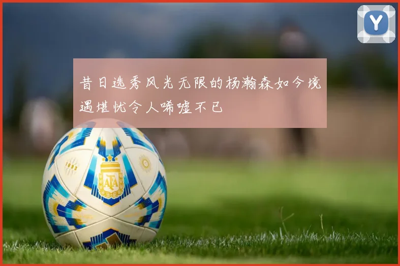 昔日选秀风光无限的杨瀚森如今境遇堪忧令人唏嘘不已